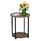 Household Essentials Jamestown 24" Round End Table